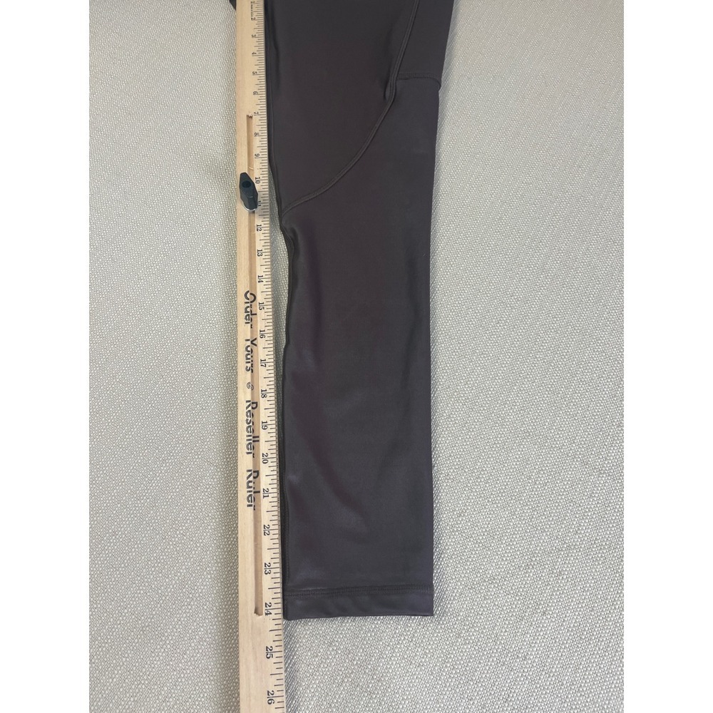 Zyia Leggings Brown Shine Size‎ 6 8 - Picture 5 of 6